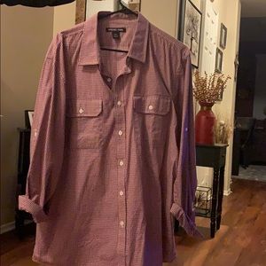 Men’s Michael Kors cotton check shirt